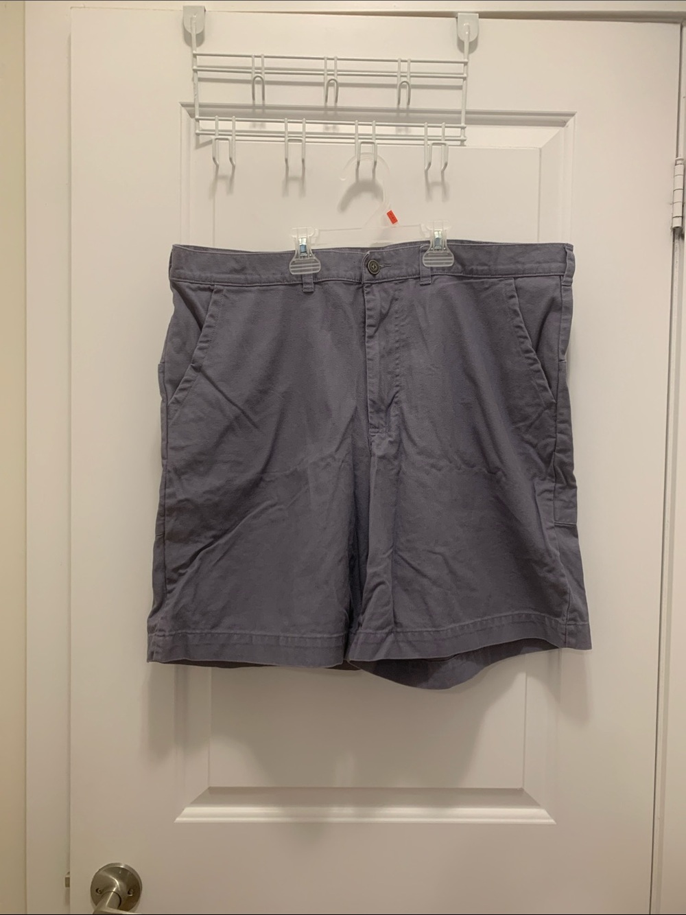 Patagonia Men's Flat-Front Shorts in Slate Blue